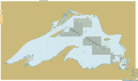 Lake Superior\Lac Superieur Marine Chart - Nautical Charts App