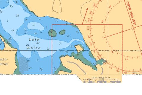 BAIE MO�SE,NU Marine Chart - Nautical Charts App