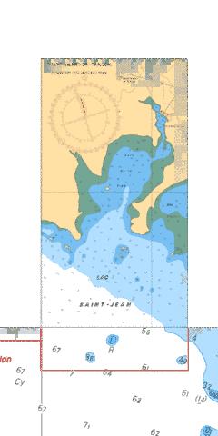 SAINT-HENRI-DE-TAILLON,NU Marine Chart - Nautical Charts App