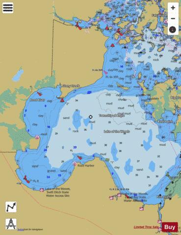BIG TRAVERSE BAY Marine Chart - Nautical Charts App