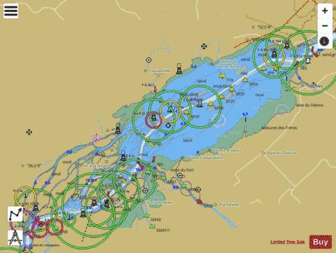 Lac St Pierre Marine Chart - Nautical Charts App