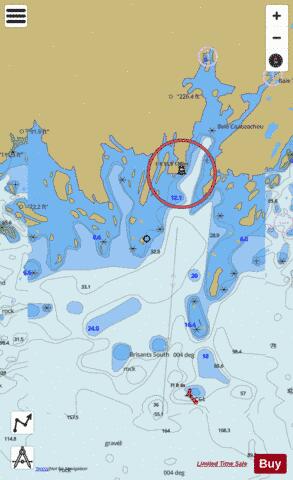Baie Coacoachou Marine Chart - Nautical Charts App