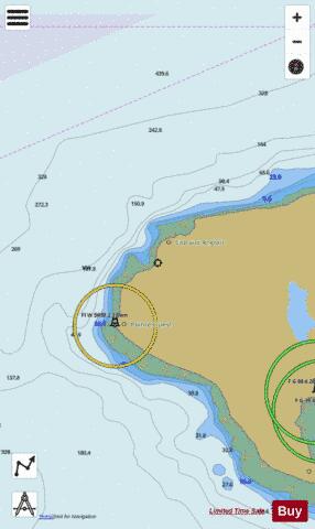 Pointe de l'Ouest Marine Chart - Nautical Charts App