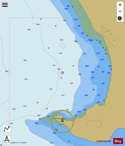 Pointe du Sud-Ouest Marine Chart - Nautical Charts App