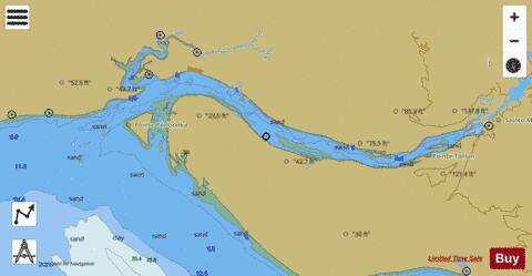 Rivi�re P�ribonka Marine Chart - Nautical Charts App