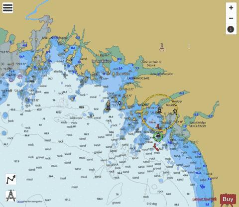 Havre de Natashquan et les approches/and Approaches Marine Chart - Nautical Charts App