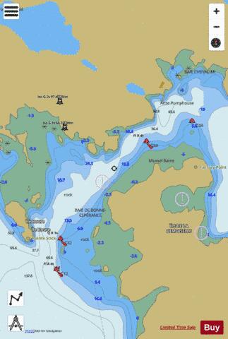 Baie Chevalier Marine Chart - Nautical Charts App