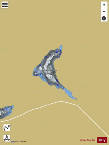Cedre Lac Du depth contour Map - i-Boating App
