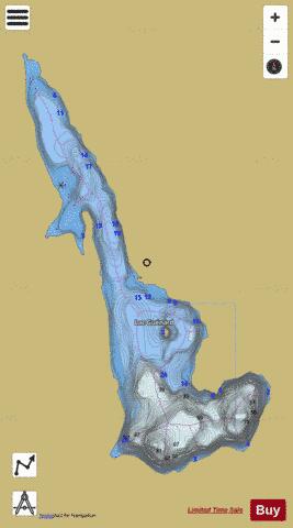 GUENARD depth contour Map - i-Boating App