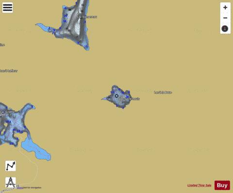 Saint-Louis, Lac depth contour Map - i-Boating App