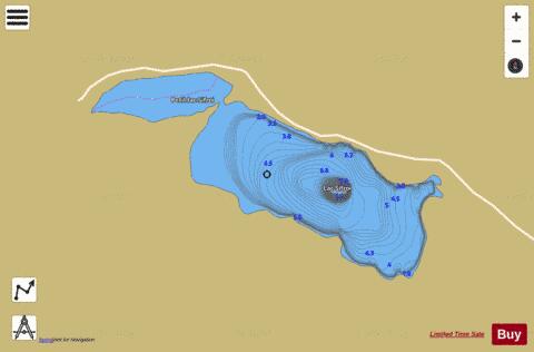Sifroi, Lac depth contour Map - i-Boating App