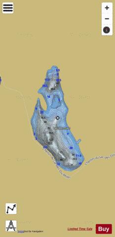 Herman, Lac depth contour Map - i-Boating App