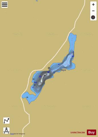 Ecuyer, Lac depth contour Map - i-Boating App