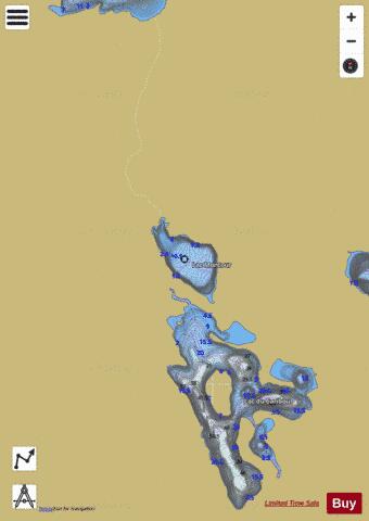 Montour, Lac depth contour Map - i-Boating App