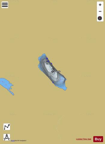 Tessie, Lac depth contour Map - i-Boating App