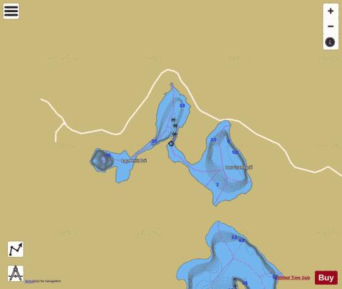 Petit Pre, Lac depth contour Map - i-Boating App