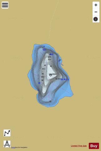 Salvail, Lac depth contour Map - i-Boating App