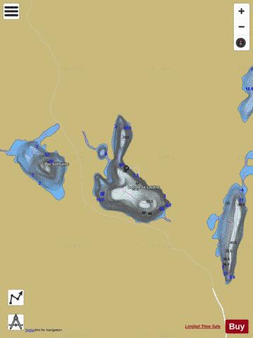 Loutre, Lac de la depth contour Map - i-Boating App