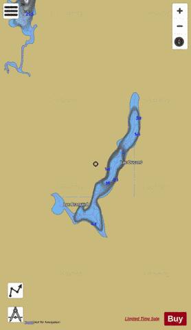 Ducont, Lac depth contour Map - i-Boating App