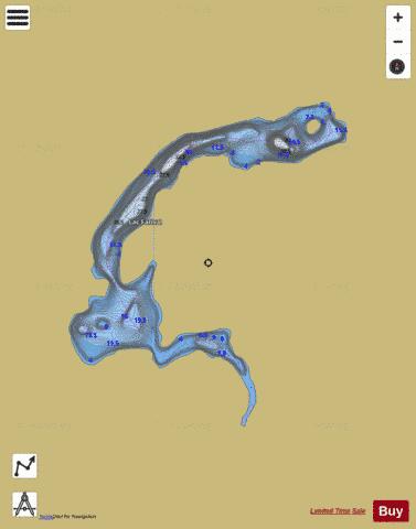 Farival, Lac depth contour Map - i-Boating App