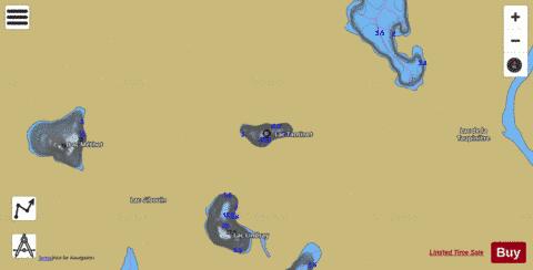 Tantinet, Lac depth contour Map - i-Boating App
