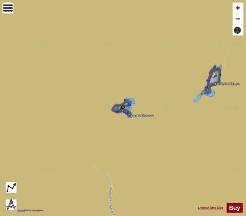 Bihoreau, Lac du depth contour Map - i-Boating App