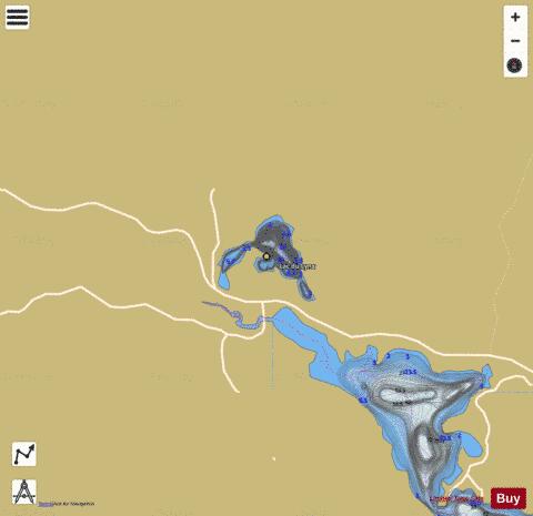 Lynx, Lac du depth contour Map - i-Boating App