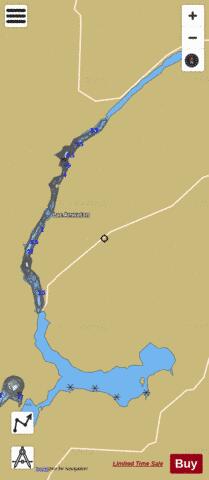 Anwatan, Lac depth contour Map - i-Boating App