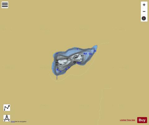 Aiglon, Lac de l' depth contour Map - i-Boating App