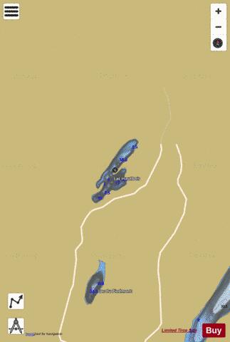 Hautbois, Lac depth contour Map - i-Boating App