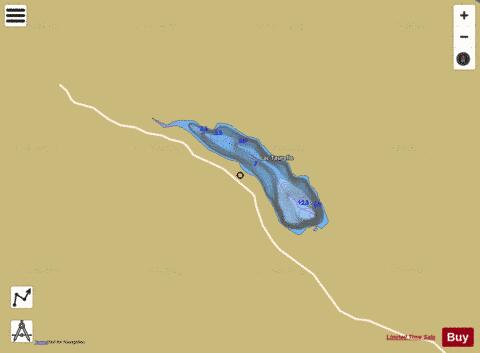 Taurelle, Lac depth contour Map - i-Boating App