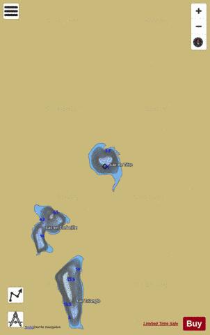 Tete, Lac de depth contour Map - i-Boating App