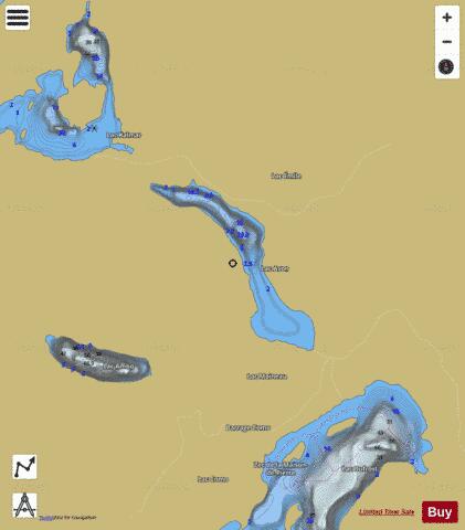 Avon  Lac depth contour Map - i-Boating App