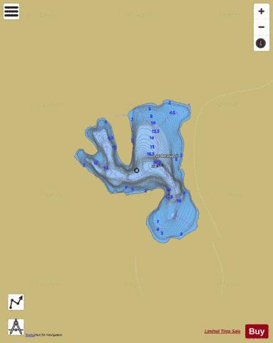 Beaupre, Lac depth contour Map - i-Boating App