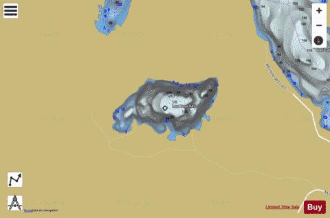 Boucher  Lac depth contour Map - i-Boating App