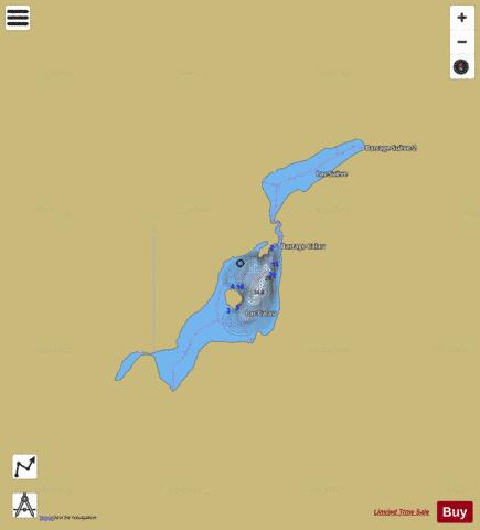 Calau, Lac depth contour Map - i-Boating App