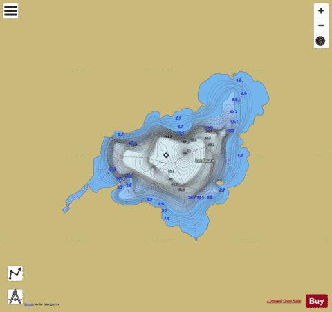Laura, Lac depth contour Map - i-Boating App