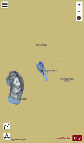 Loutre  Lac De La depth contour Map - i-Boating App