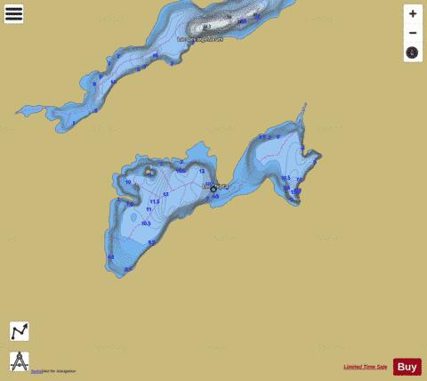 Shipta, Lac depth contour Map - i-Boating App