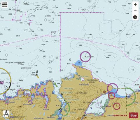 Republic of Ireland - North Coast - Sheep Haven to Lough Foyle Marine Chart - Nautical Charts App