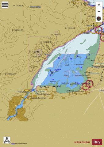 Ireland - Approaches to Londonderry Marine Chart - Nautical Charts App