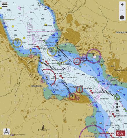ENC CELL - Scotland - West Coast - Rhu Narrows Marine Chart - Nautical Charts App