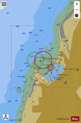 ENC CELL - England - West Coast - Whitehaven Harbour Marine Chart - Nautical Charts App