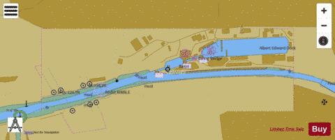 ENC CELL - England - West Coast - Preston Riversway Docklands Marine Chart - Nautical Charts App