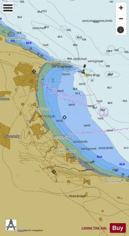 England - East Coast - Filey Bay Marine Chart - Nautical Charts App