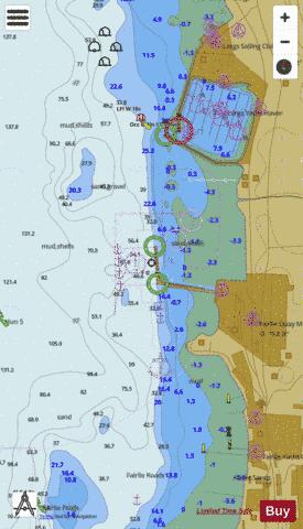 Scotland – West Coast – Hunterston Channel – Fairlie Quay Marine Chart - Nautical Charts App
