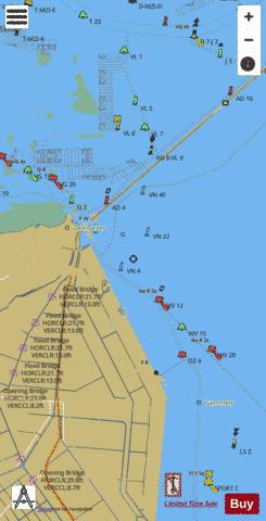 Inland Waterways : 1R5YM004 Marine Chart - Nautical Charts App
