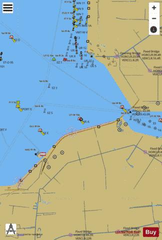 Inland Waterways : 1R5YM009 Marine Chart - Nautical Charts App