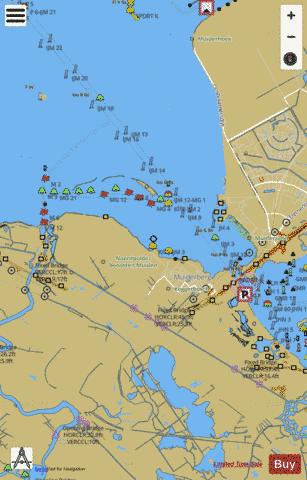 Inland Waterways : 1R5YM017 Marine Chart - Nautical Charts App