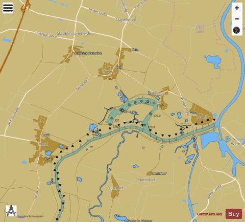 Dortmund-Ems Canal : 1W7DE022 Marine Chart - Nautical Charts App